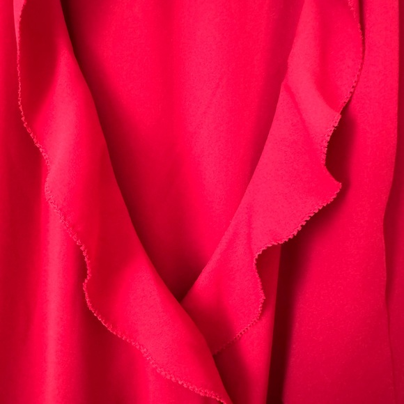 Aritzia Sunday Best Wrap Mini Dress - Picture 3 of 6